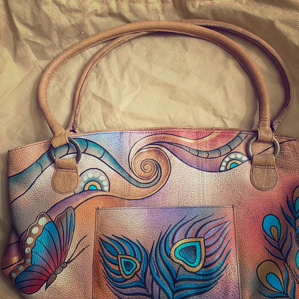 Anna by Anuschka Hand-painted Leather Purse